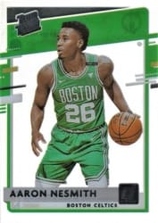 2020-21 Clearly Donruss Base Set Aaron Nesmith #65 card