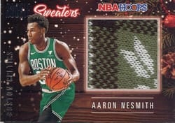 2020-21 Hoops Rookie Sweaters Aaron Nesmith #RSW-ANE card