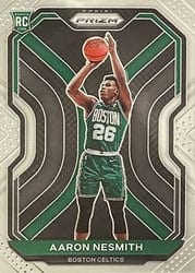 2020-21 Panini Prizm Base Set Aaron Nesmith #282 card