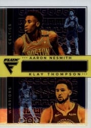 2020-21 Panini Flux Deja Vu Aaron Nesmith / Klay Thompson #13 card