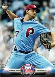 2018 Topps Topps Salute (Series Two) Aaron Nola #S-33 card