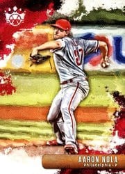 2019 Panini Diamond Kings Base Set Aaron Nola #87 card