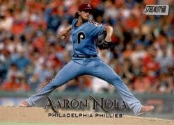 2019 Stadium Club Base Set Aaron Nola #152 card