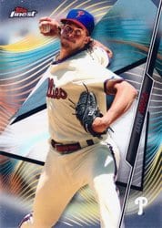 2020 Finest Base Set Aaron Nola #79 card