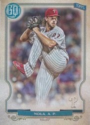 2020 Topps Gypsy Queen Base Set Aaron Nola #282 card