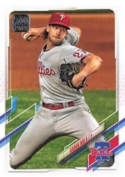 2021 Topps Base Set Aaron Nola #537 card