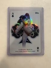 2023 Topps All Aces Autographs Aaron Nola #AA-16 card