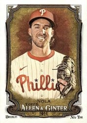 2024 Topps Allen & Ginter Base Set Aaron Nola #334 card