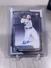 2024 Bowman Draft Chrome Prospect Autographs Aaron Parker #CPA-AP card