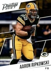 2018 Panini Prestige Base Set Aaron Ripkowski #141 card