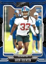2021 Panini Playbook Base Set Aaron Robinson #169 card