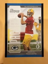 2005 Bowman Aaron Rodgers #112 card