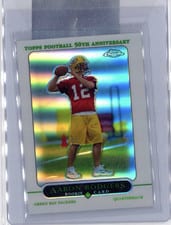 2005 Topps Chrome Aaron Rodgers #190 card
