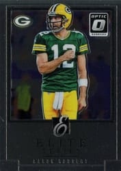 2018 Donruss Optic Elite Series Aaron Rodgers #ES-AR card