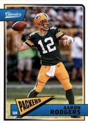 2018 Panini Classics Base Set Aaron Rodgers #36 card