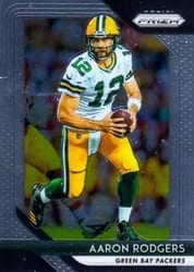 2018 Panini Prizm Base Set Aaron Rodgers #127 card