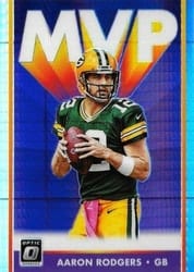 2019 Donruss Optic MVP Aaron Rodgers #MVP-4 card
