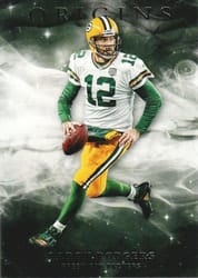 2019 Panini Origins Base Set Aaron Rodgers #35 card