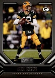 2019 Panini Playbook Base Set Aaron Rodgers #70 card