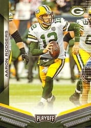 2019 Panini Playoff Base Set Aaron Rodgers #127 card