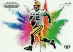 2019 Panini Prizm Color Blast Aaron Rodgers #3 card