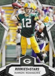 2019 Panini Rookies & Stars Base Set Aaron Rodgers #23 card