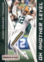 2019 Panini Rookies & Stars On Another Level Aaron Rodgers #OAL-AR card