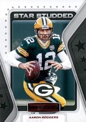 2019 Panini Rookies & Stars Star Studded Aaron Rodgers #SS-AR card