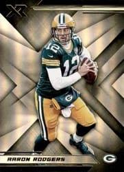 2019 Panini XR Base Set Aaron Rodgers #9 card