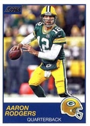 2019 Score Base Set Aaron Rodgers #223 card