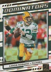 2020 Donruss Dominators Aaron Rodgers #D-AR card