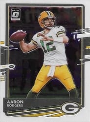 2020 Donruss Optic Base Set Aaron Rodgers #38 card