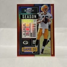 2020 Panini Contenders Optic Aaron Rodgers #21 card