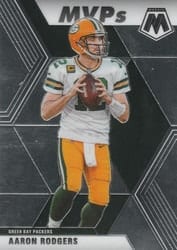 2020 Panini Mosaic Base Set Aaron Rodgers #300 card