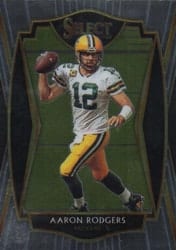 2020 Panini Select Base Set Aaron Rodgers #111 card