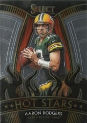 2020 Panini Select Hot Stars Aaron Rodgers #HS5 card