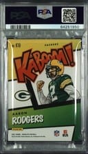 2021 Panini Absolute Kaboom Aaron Rodgers #K10 card