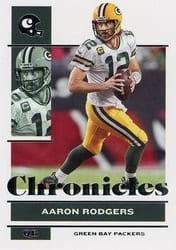 2021 Panini Chronicles Base Set Aaron Rodgers #38 card