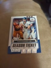 2021 Panini Contenders Draft Picks Aaron Rodgers #6 card