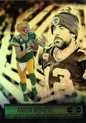 2021 Panini Illusions Base Set Aaron Rodgers #1 card