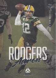 2021 Panini Luminance Base Set Aaron Rodgers #36 card