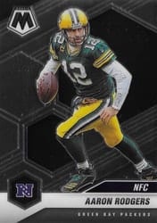 2021 Panini Mosaic Base Set Aaron Rodgers #206 card