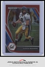 2021 Panini Prizm Draft Picks Aaron Rodgers #15 card
