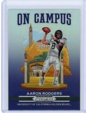 2021 Panini Prizm Draft Picks On Campus Aaron Rodgers #OC-AR card