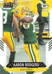 2021 Score Base Set Aaron Rodgers #138 card