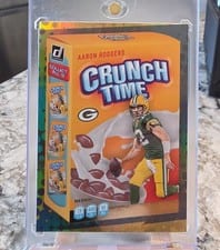 2022 Donruss Crunch Time Aaron Rodgers #CT-9 card