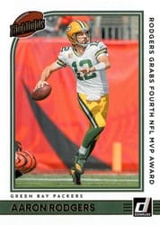 2022 Donruss Highlights Aaron Rodgers #H-AR card