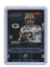 2022 Panini Contenders Optic Now Contending Aaron Rodgers #NC-30 card