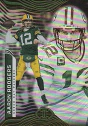 2022 Panini Illusions Base Set Aaron Rodgers #33 card