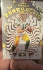 2022 Panini Illusions Funkadelic Aaron Rodgers #F-1 card